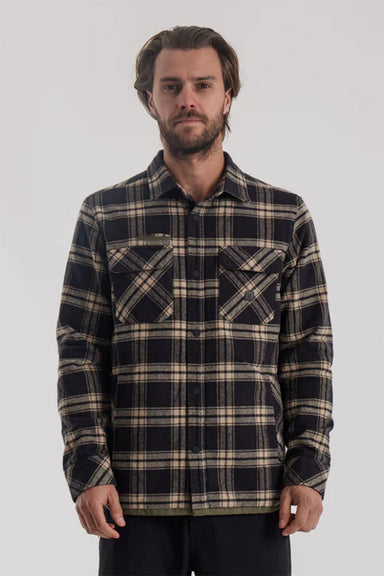 Roark - Backwoods Overshirt - Black - Front