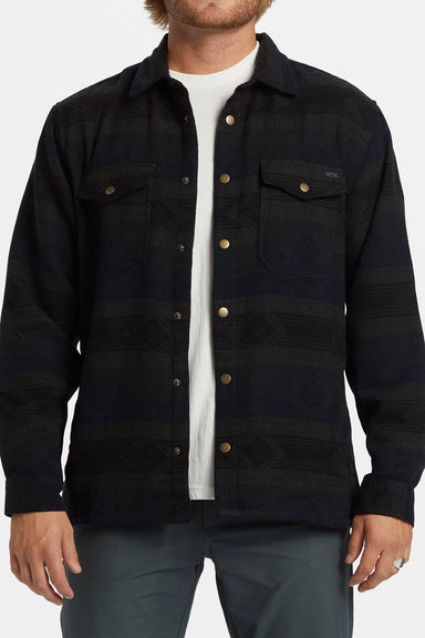 Billabong - Lodge Flannel - Military - Front