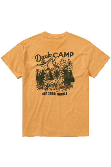 Duck Camp - DC Outgood Tee - Mustard - Back