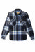 Seager - Roosevelt Work Shirt - Indigo Plaid - Front