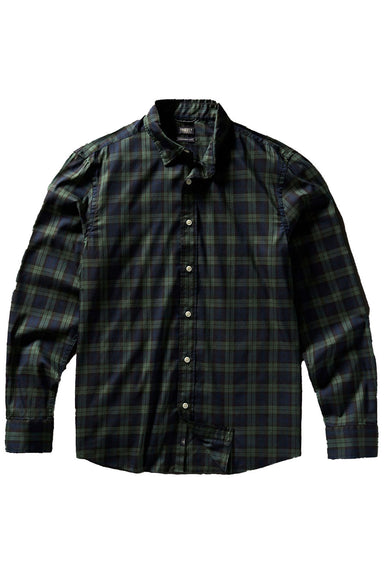 Faherty - The Movement Shirt - Blackwatch Plaid - Flatlay