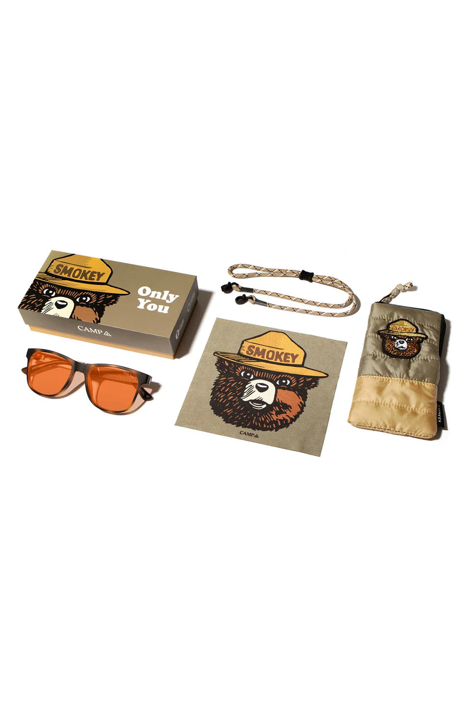 Shwood - Trail - Matte Tortoise/Smokey Bear/Amber Polar - Contents