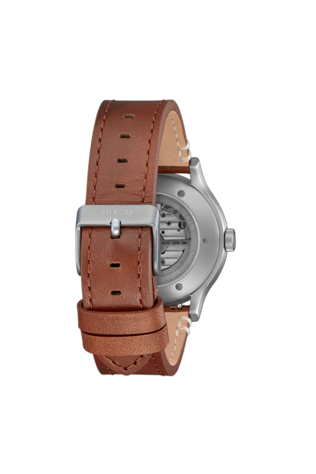 Nixon - Spectra Leather - Lt Gunmetal/Basalt/Sienna - Back