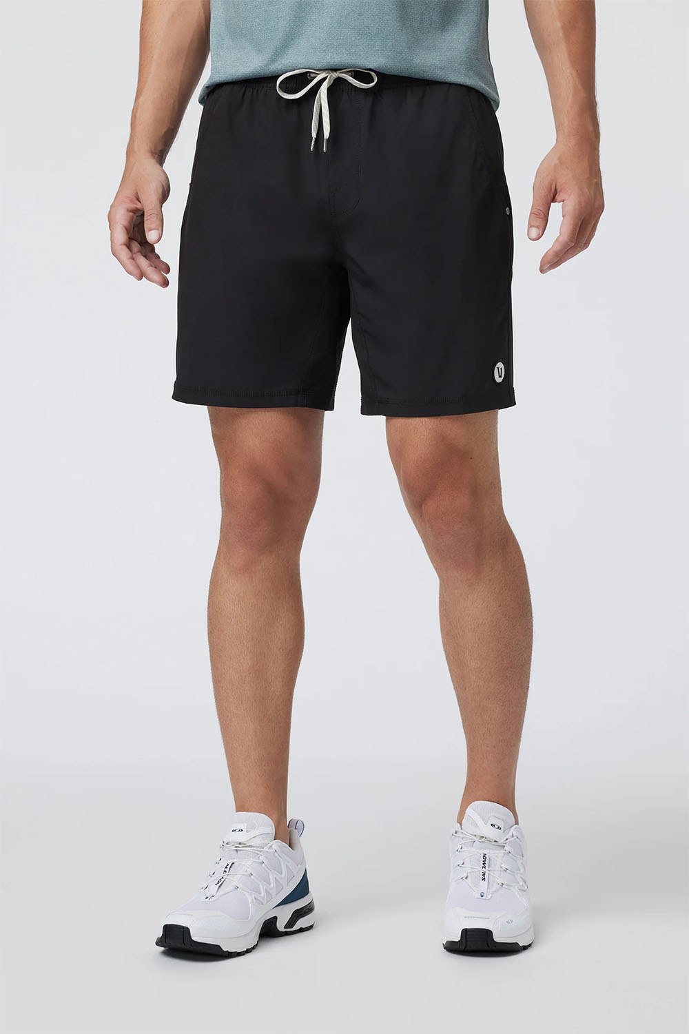 Vuori - Kore Short Lined 7" - Black - Front