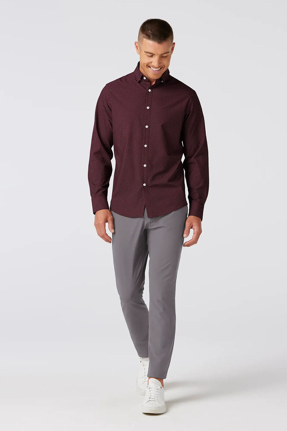 Mizzen + Main - Leeward LS - Wine Clover - Profile