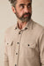 Faherty - Legend Sweater Shirt - Timber Twill - Detail