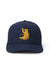 Seager - Smokey Snapback - Navy - Front