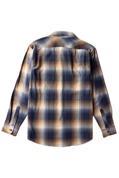 Vissla - Central Coast Eco LS Flannel - Dark Naval - Back