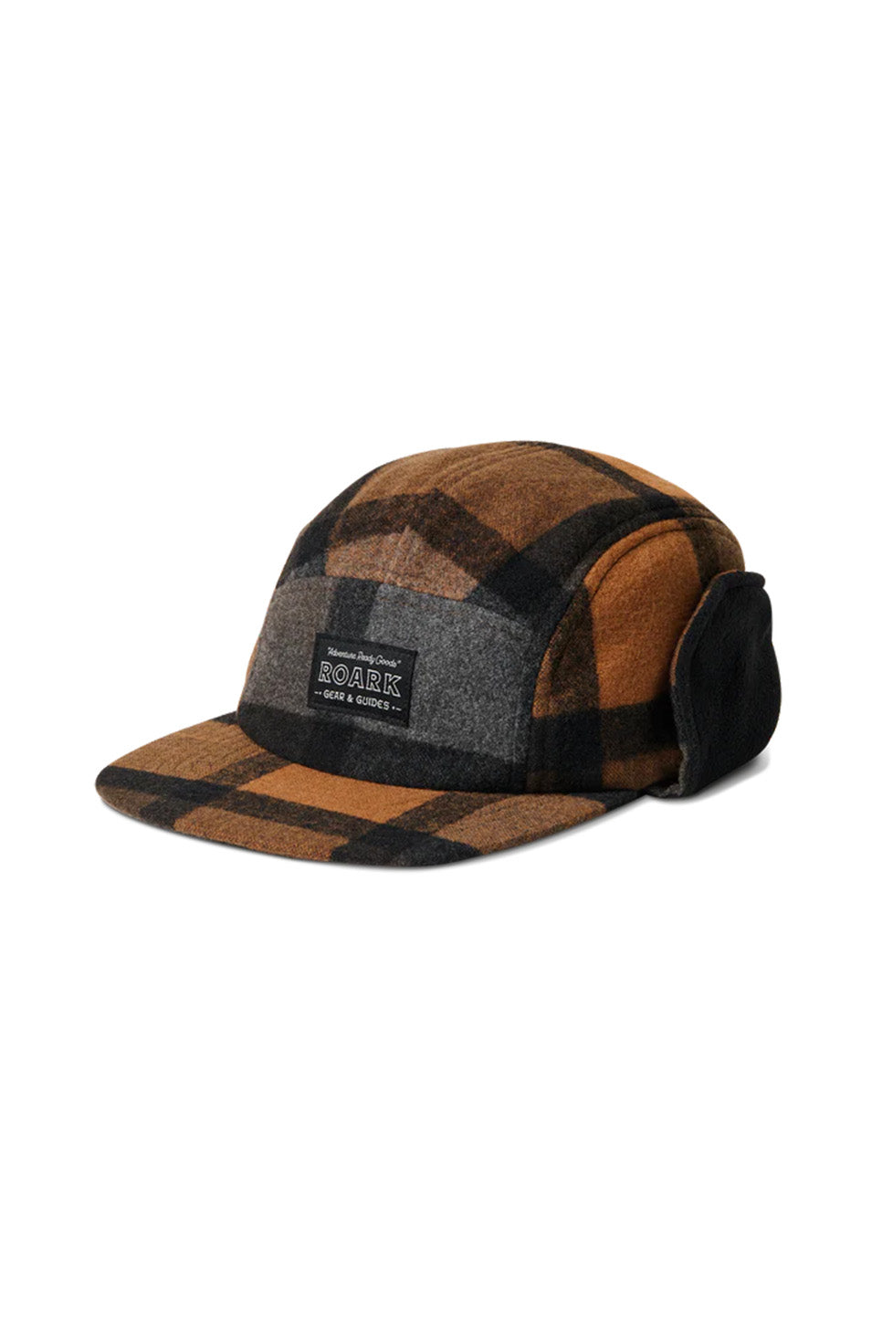 Roark - Dog Ear Camper Hat - Pecan - Profile