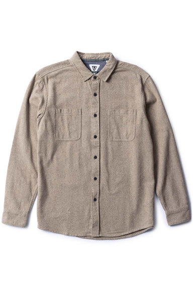 Vissla - Shaper Eco LS Flannel - Dark Sand - Front