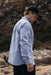 Finisterre - Gylly Shirt - Indigo Dobby - Back