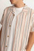 Rhythm - Vacation Stripe SS - Natural - Detail