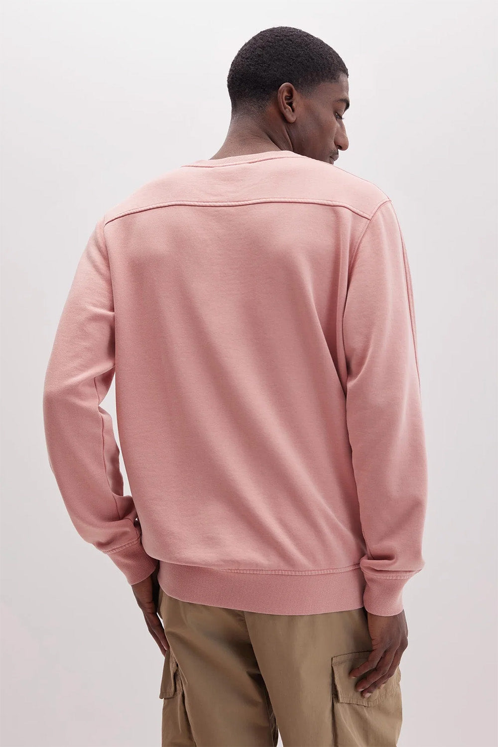 Richer Poorer - Crew Sweatshirt - Mineral Pink Sands - Back