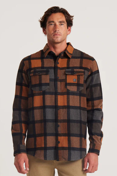 Roark - Nordsman Flannel LS - Pecan - Front