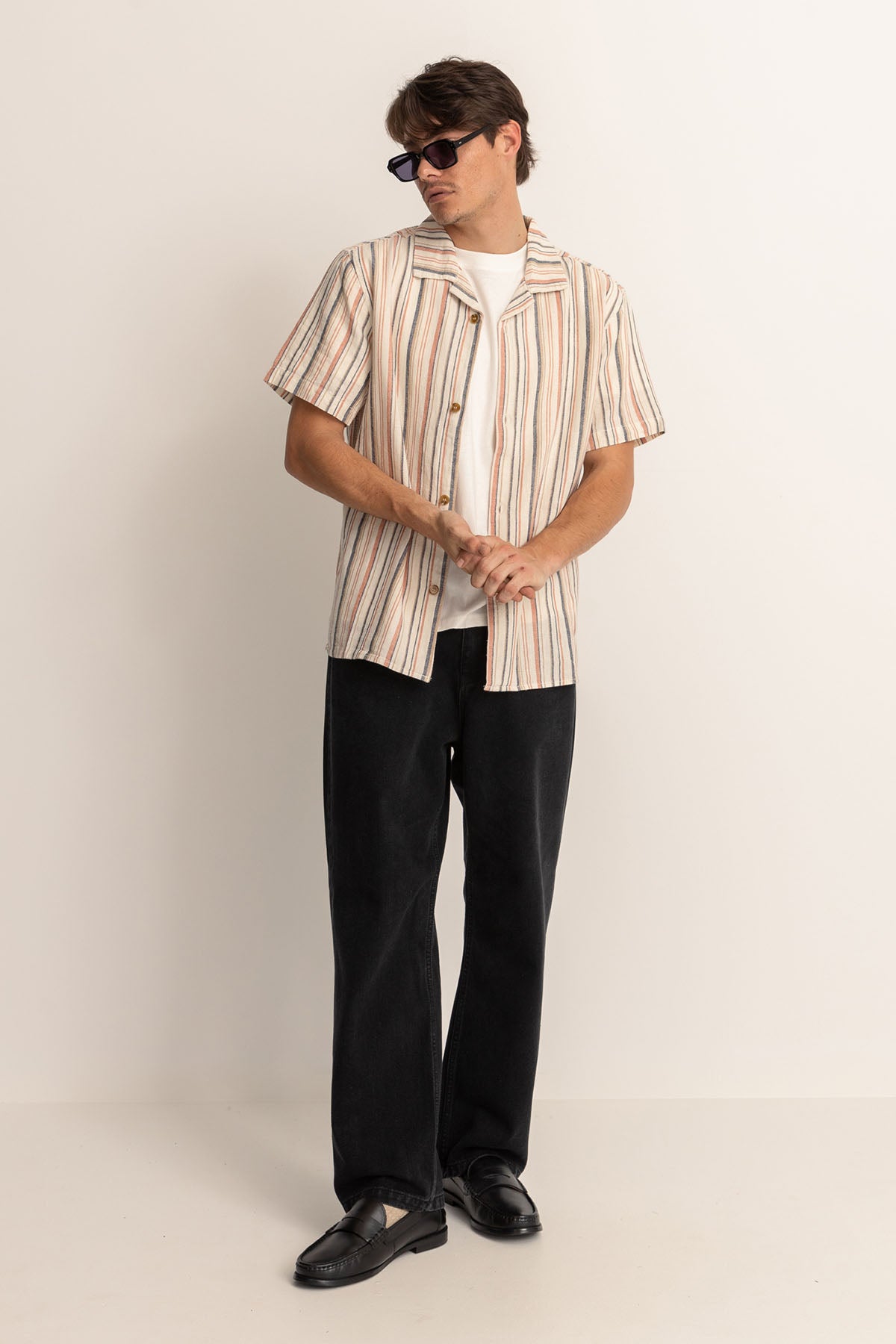 Rhythm - Vacation Stripe SS - Natural