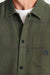 Roark - Cordlord Overshirt - Dark Military - Detail