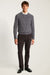 Bonobos - Marled Raglan Crew - Dark Grey Marl