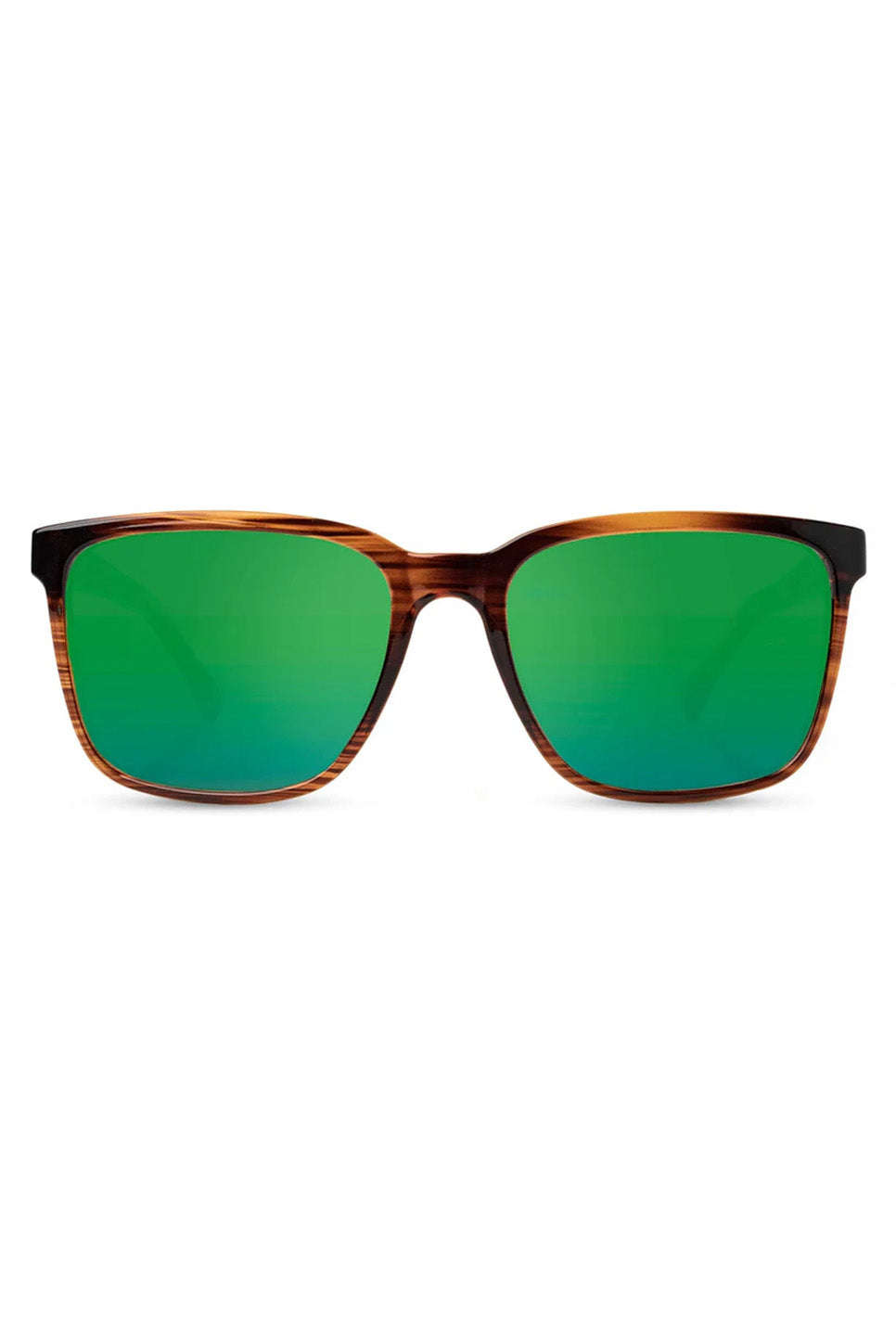 Shwood - Crag - Tortoise/Walnut/HD+ Green Flash Polar - Front