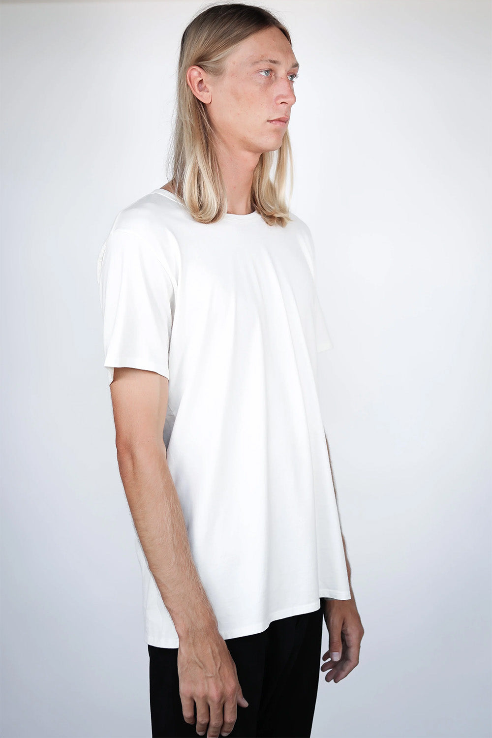 Monadic - Basic SS Tee - Off White - Profile