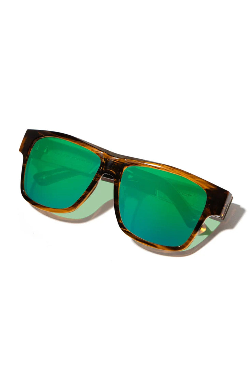 Shwood - Cliff - Tortoise/Walnut/HD+ Green Flash Polar