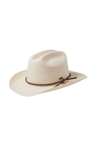 Brixton - Range Straw Cowboy Hat - Off White - Profile