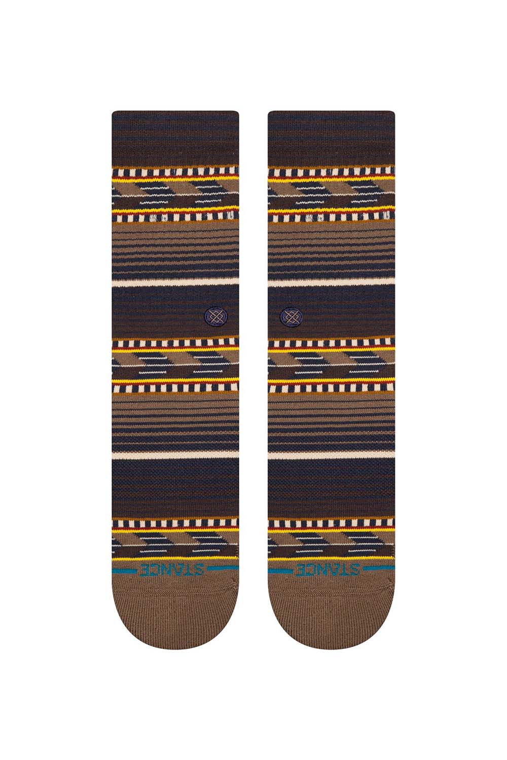 Stance - Cedar Rock Crew - Brown - Front