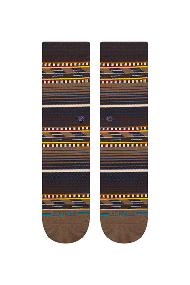 Stance - Cedar Rock Crew - Brown - Front