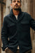 Taylor Stitch - The Connor Overshirt - Dark Navy Boucle - Model