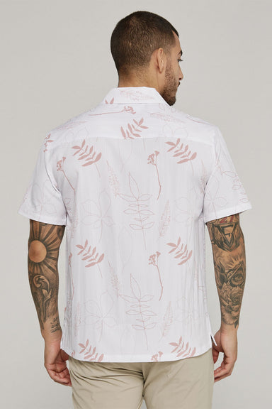 7 Diamonds - Ciro Camp Shirt - Natural - Back