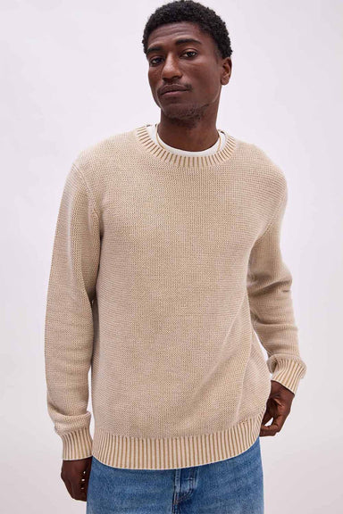 Richer Poorer - Dune Sweater - Khaki - Front 