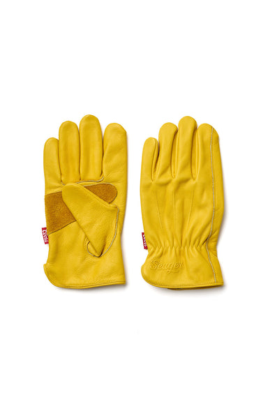 Seager - Coors Banquet Bale Work Gloves - Yellow - Inside