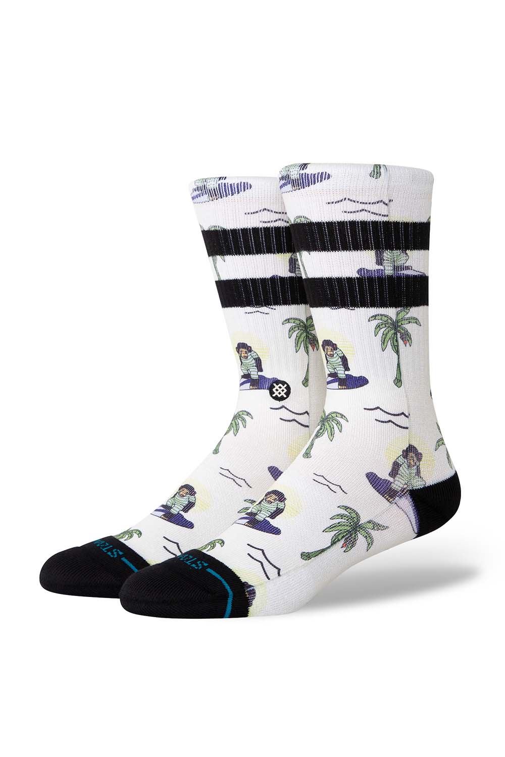 Stance - Surfin Monkey Crew - White