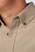 Mizzen + Main - Jackson Cord Shirt - Khaki Solid - Detail