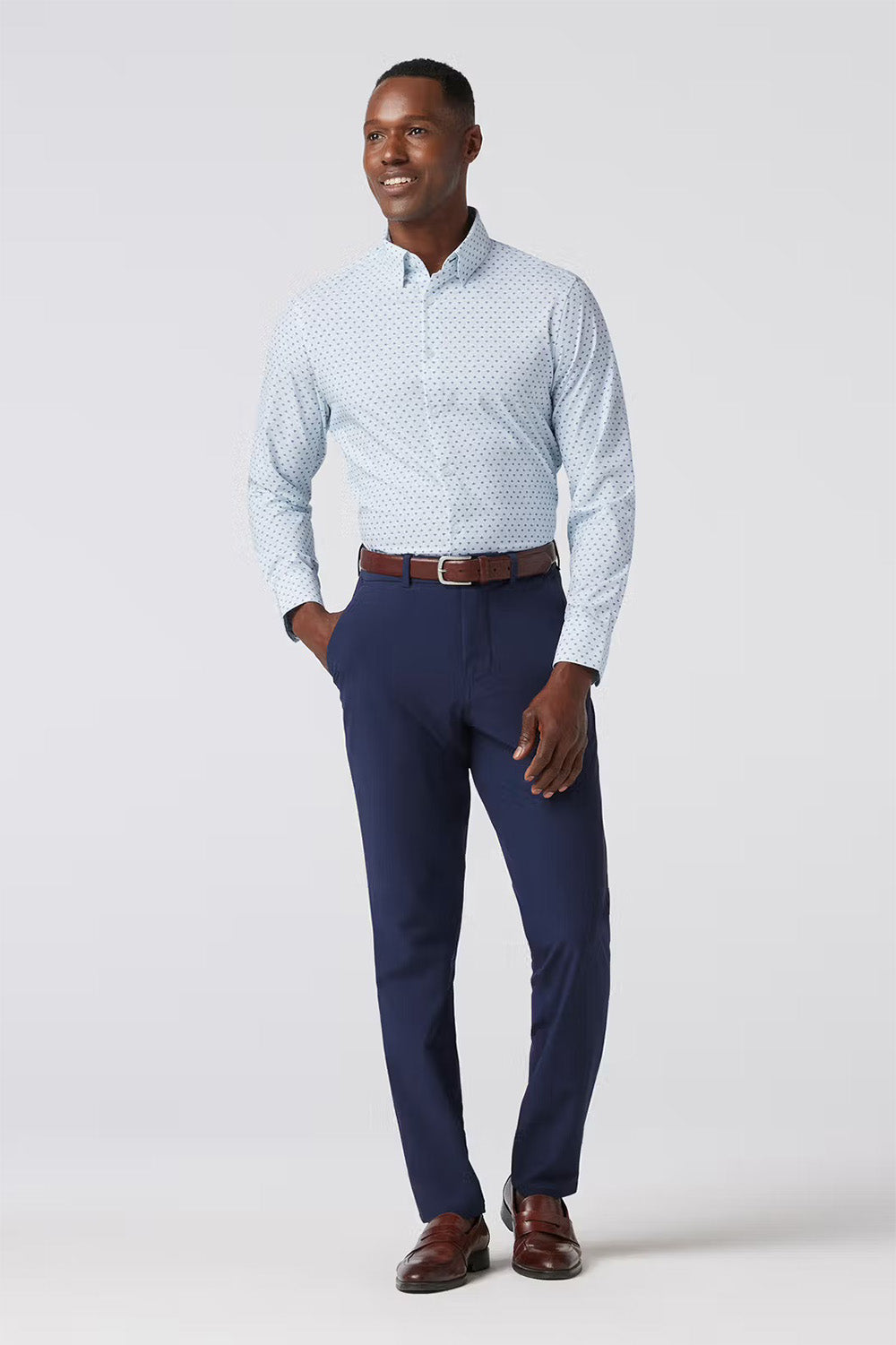 Mizzen + Main - Leeward LS - Sky Dotted Leaf - Profile