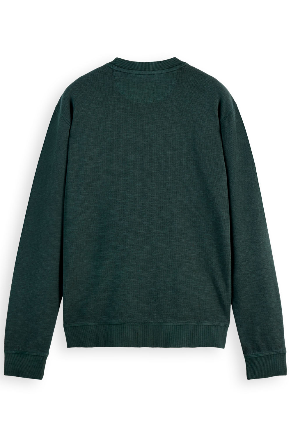 Scotch & Soda - Garment Dye Sweatshirt - Amsterdam Green - Back