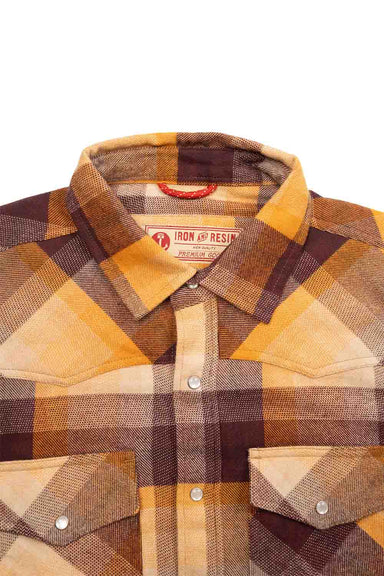 Iron & Resin - Somis Shirt - Brown - Collar