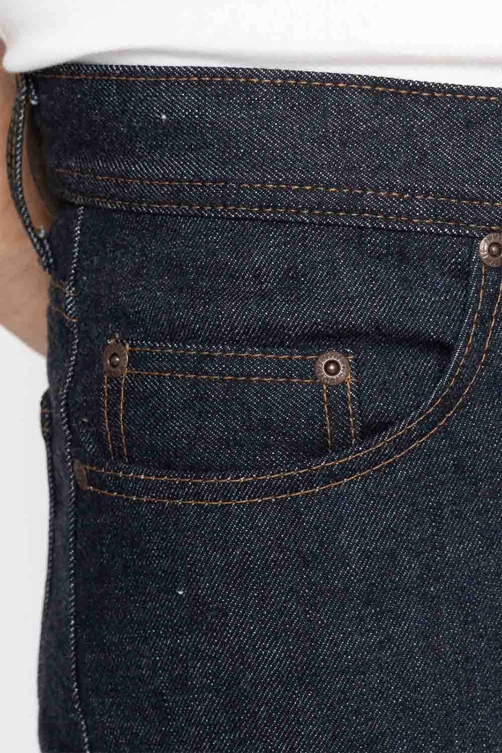 Naked & Famous - Weird Guy - Blue Wave Selvedge - Pocket