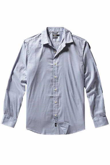 Faherty - The Movement Shirt - Light Blue Gingham - Flatlay