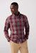 Mizzen + Main - City Flannel - Garnet Thomas Plaid