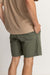 Rhythm - Worn Path Ripstop Short - Olive - Back