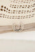 Seager - Freehand Straw Hat - Ivory - Detail