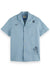 Scotch & Soda - Relaxed Fit Graphic Shirt - Bay Blue - Front