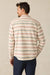 Faherty - Wavebreaker Shirt - Dune Sky Stripe - Back