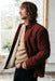 Finisterre - Rigger Fleece Lined Jacket - Dark Rosewood - Front