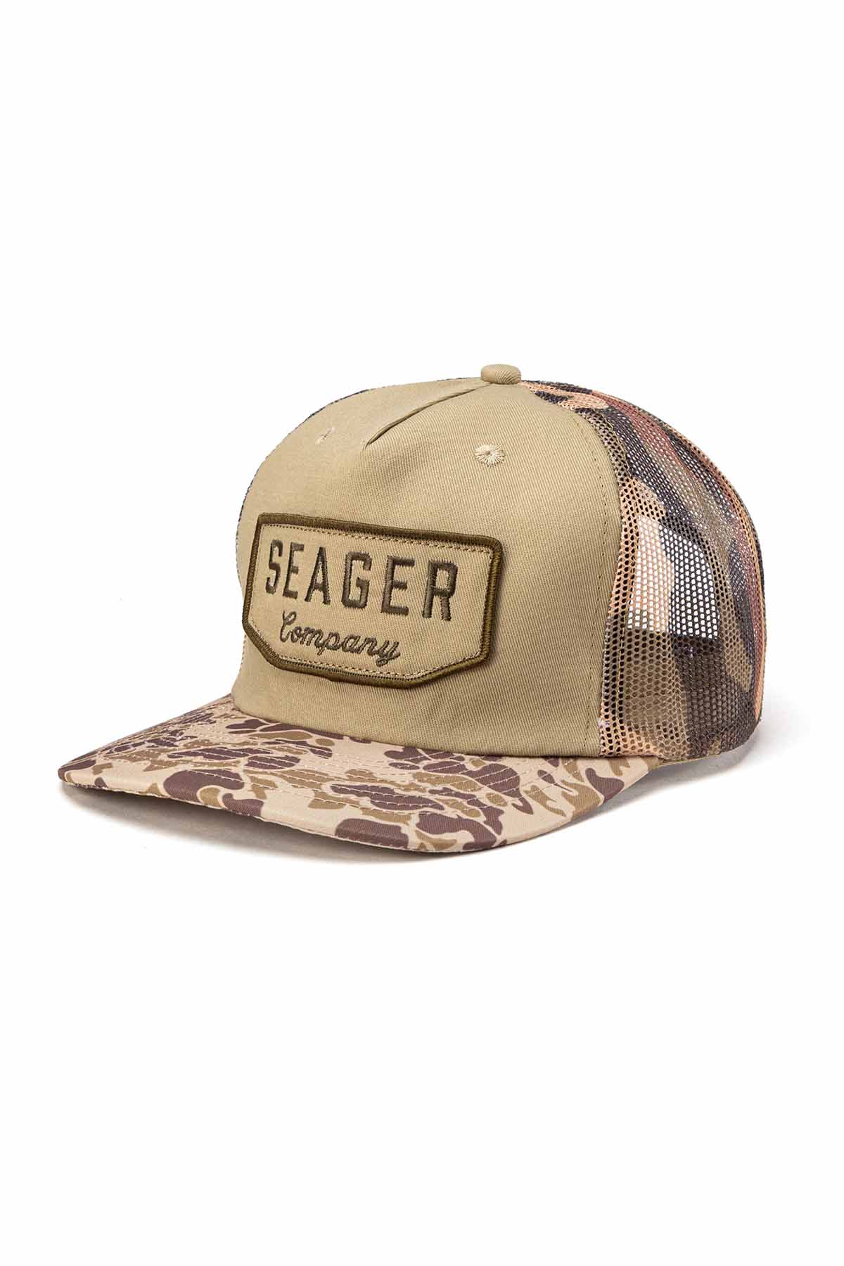 Seager - Wilson Mesh Snapback - Duck Camo - Profile