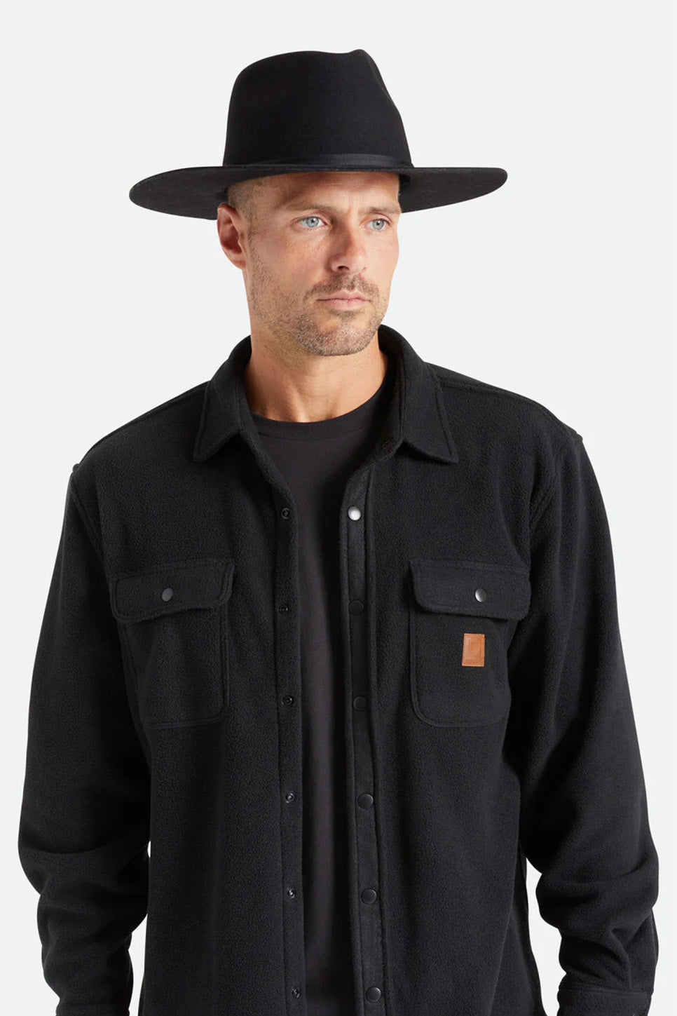 Brixton - Cohen Cowboy - Black - Model