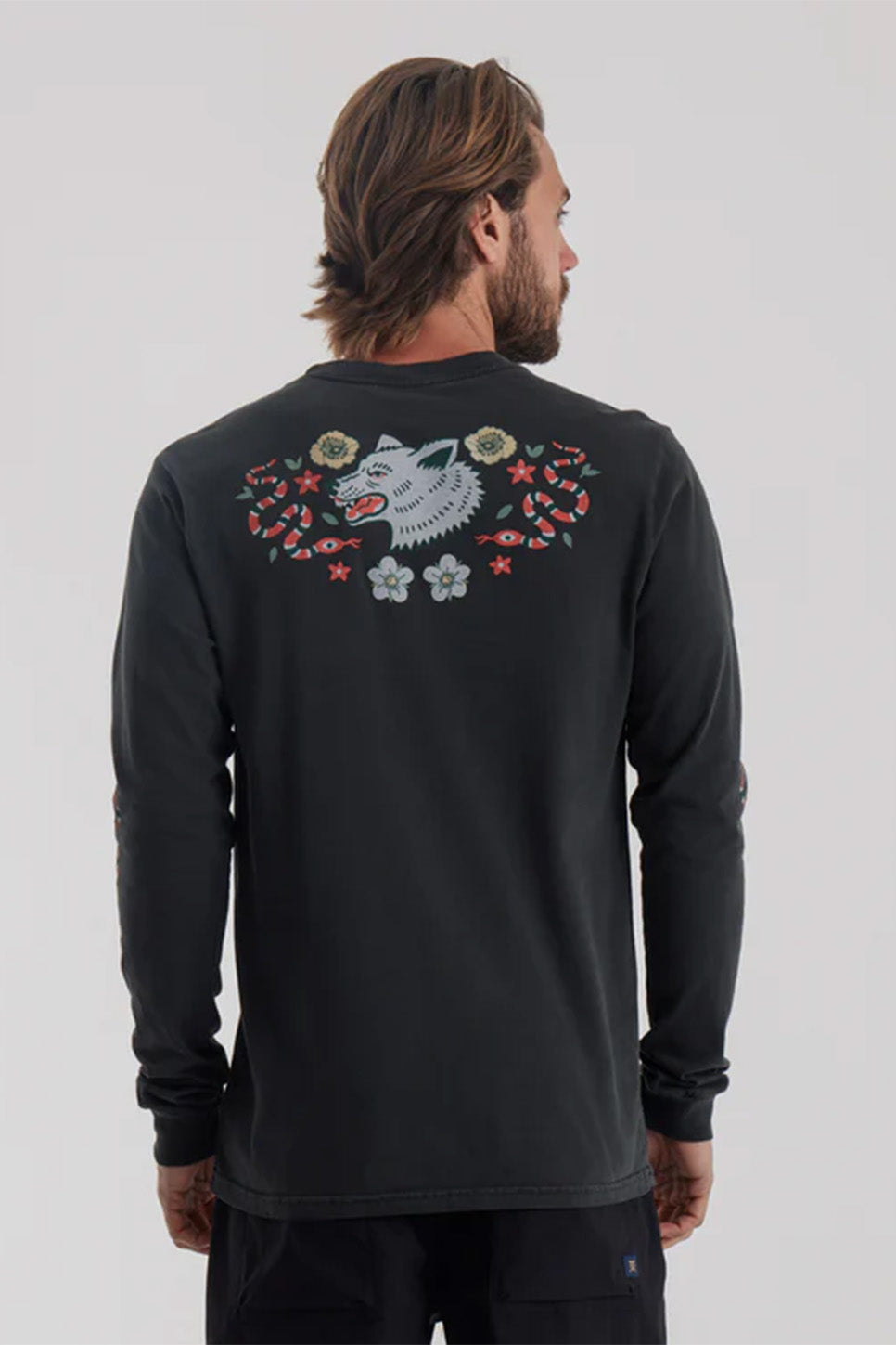 Roark - Wolfpack LS - Black - Back