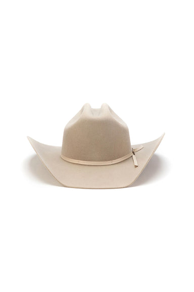 Seager - Longhorn 4x Hat - Stone - Front