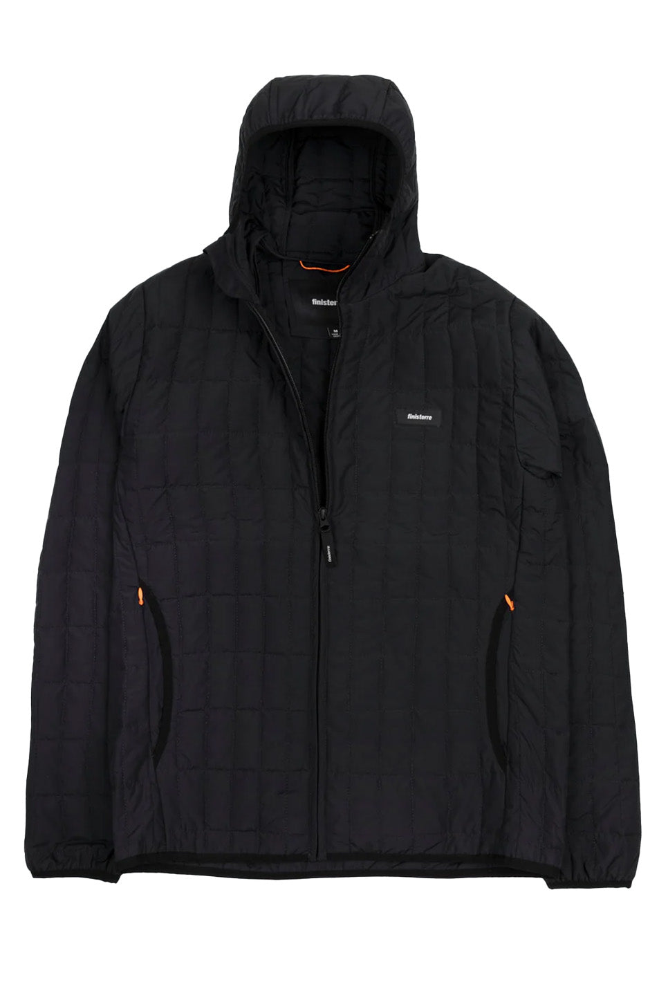 Finisterre - Firecrest Hooded Jacket - Black - Flatlay