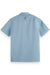 Scotch & Soda - Relaxed Fit Graphic Shirt - Bay Blue - Back